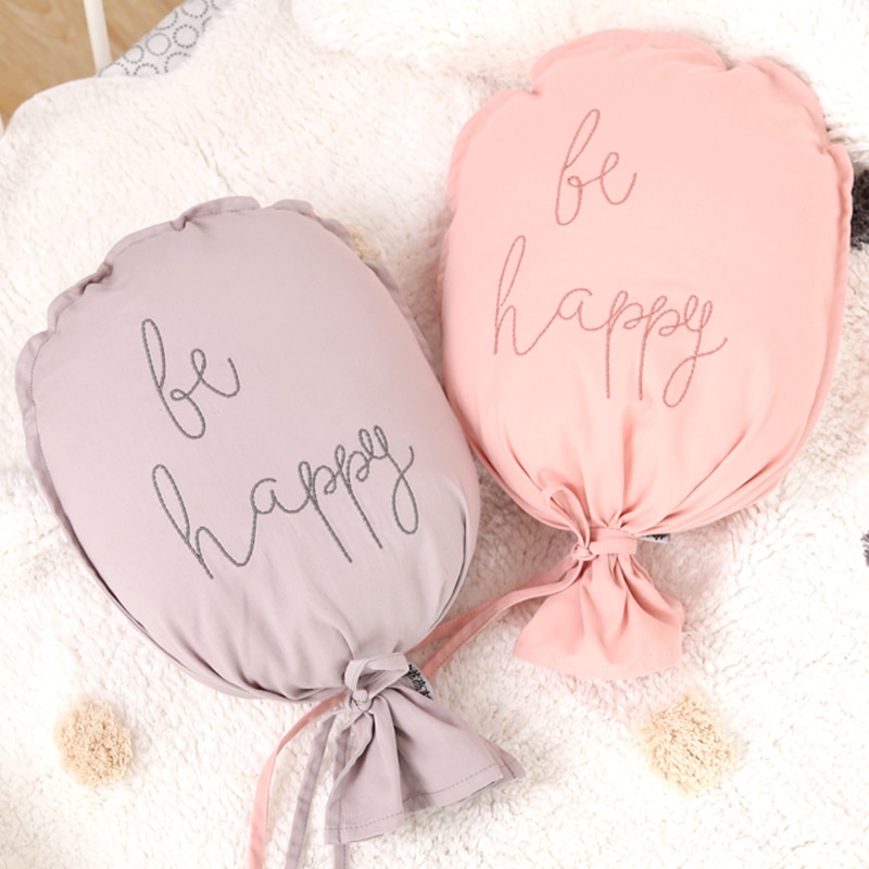 Nordic Soft Cotton Balloon Pillow