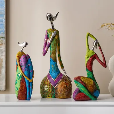 Nordic Style Creative Abstract Home Decoration Figure Sculpture Living Room Modern Art Figurine Desk Decoration Nordic Style Creative Abstract Home Decoration Figure Sculpture Living Room Modern Art Figurine Desk Decoration