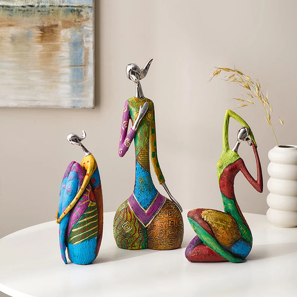 Nordic Style Creative Abstract Home Decoration Figure Sculpture Living Room Modern Art Figurine Desk Decoration Nordic Style Creative Abstract Home Decoration Figure Sculpture Living Room Modern Art Figurine Desk Decoration