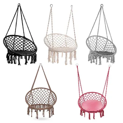 Nordic Style Hammock Chair Macrame Swing