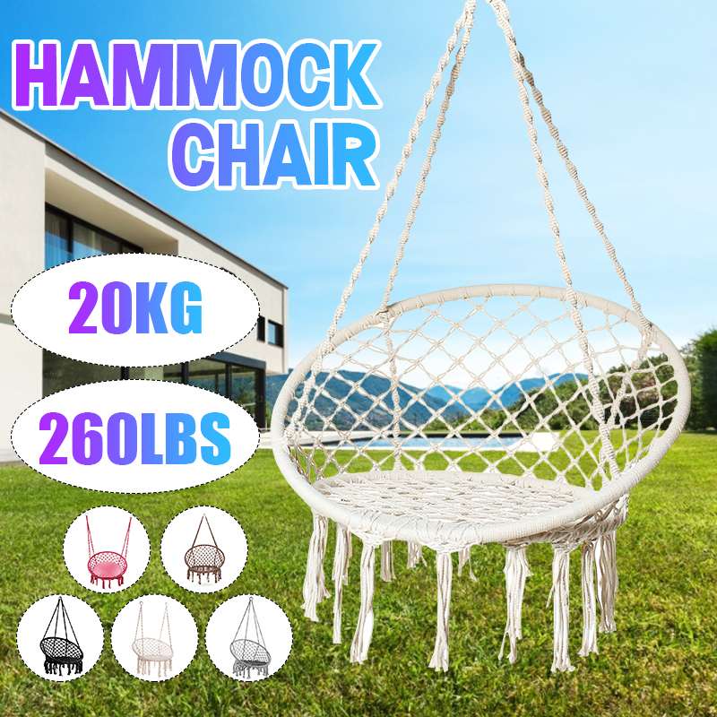 Nordic Style Hammock Chair Macrame Swing