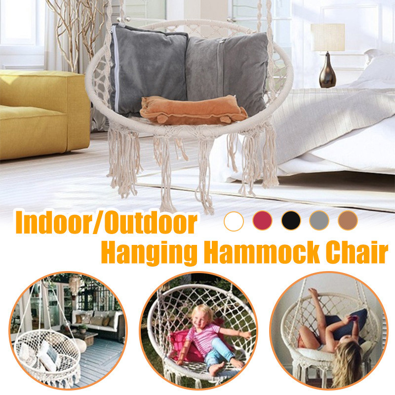 Nordic Style Hammock Chair Macrame Swing