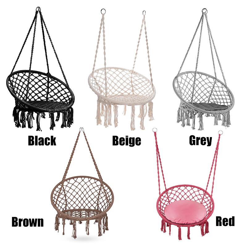 Nordic Style Hammock Chair Macrame Swing