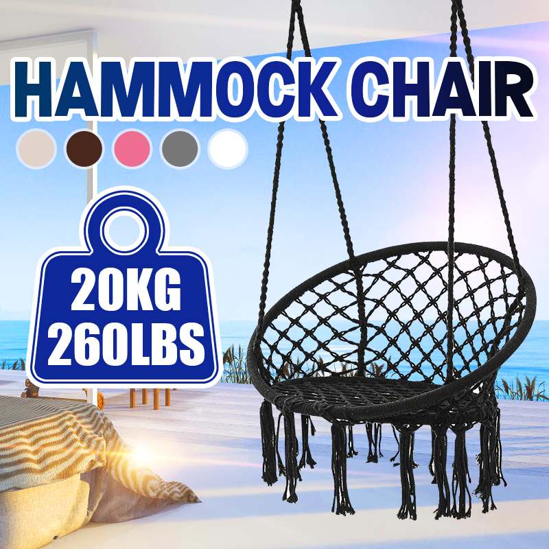 Nordic Style Hammock Chair Macrame Swing