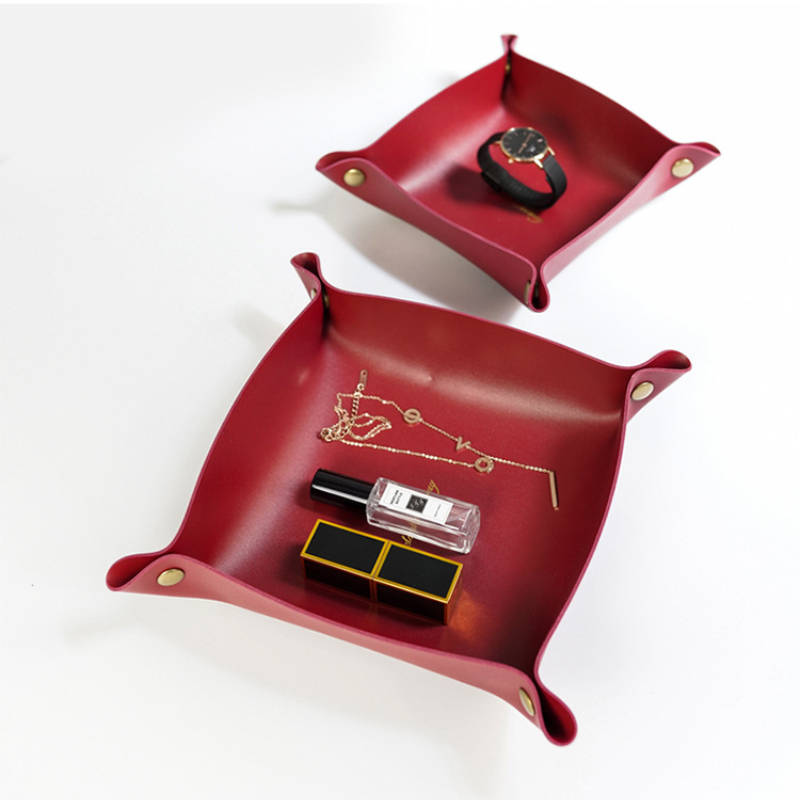 Nordic Style Leather Valet Tray Nordic Style Leather Valet Tray