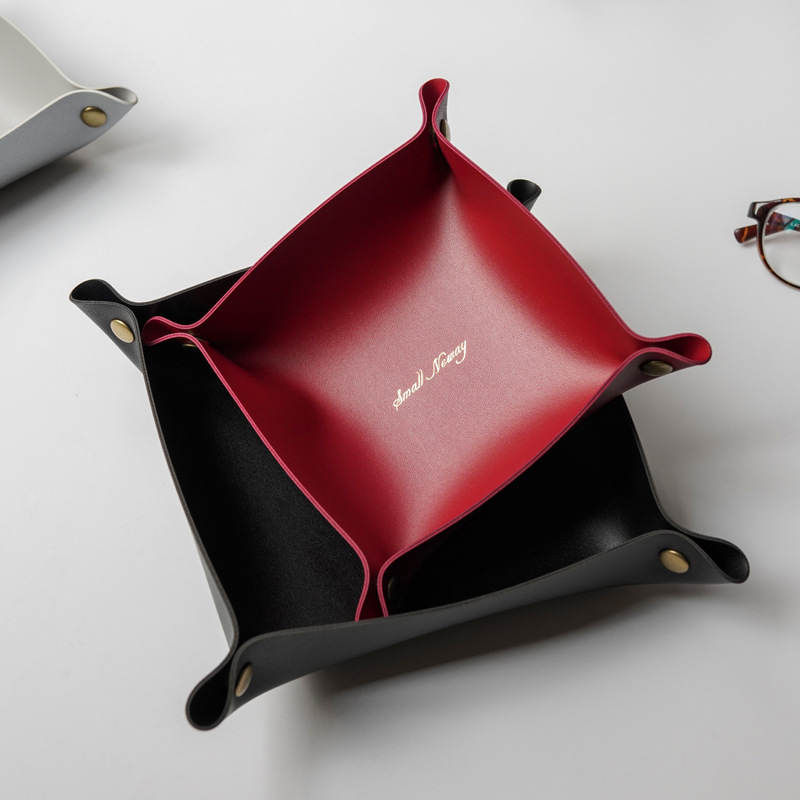 Nordic Style Leather Valet Tray Nordic Style Leather Valet Tray