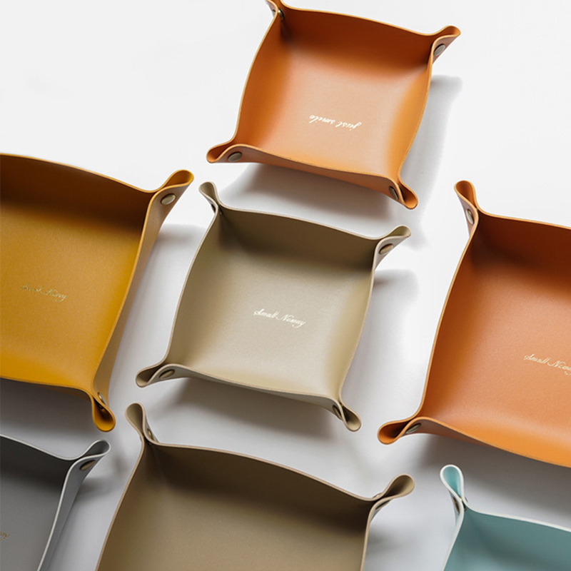 Nordic Style Leather Valet Tray Nordic Style Leather Valet Tray