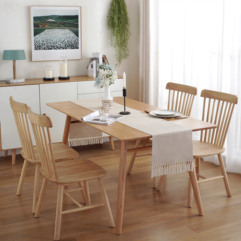 Nordic Style Linen Table Runner