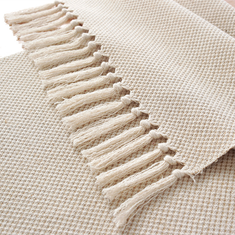 Nordic Style Linen Table Runner