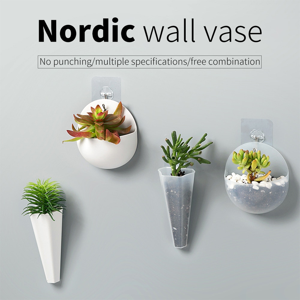 Nordic Style Wall Mount Plant Pot Nordic Style Wall Mount Plant Pot