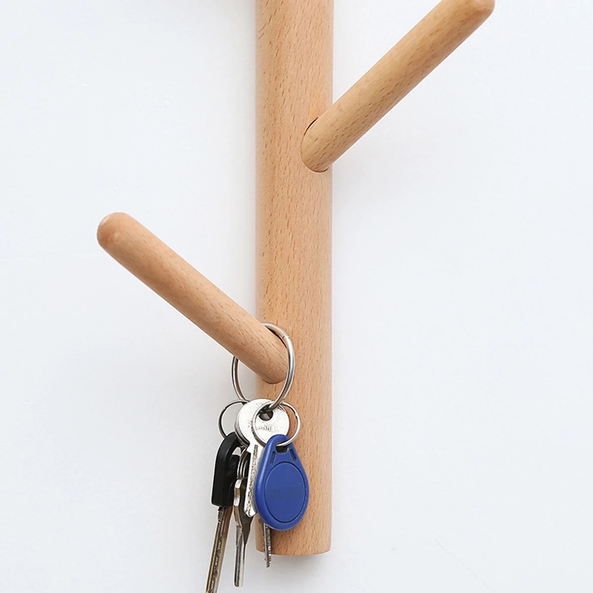 Nordic Wall Wooden Coat Rack