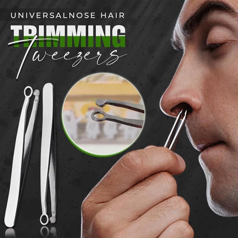 Nose Hair Tweezers Round Tip Trimmer Nose Hair Tweezers Round Tip Trimmer
