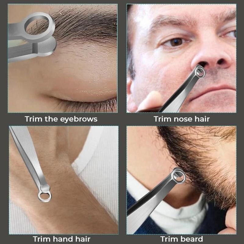 Nose Hair Tweezers Round Tip Trimmer Nose Hair Tweezers Round Tip Trimmer