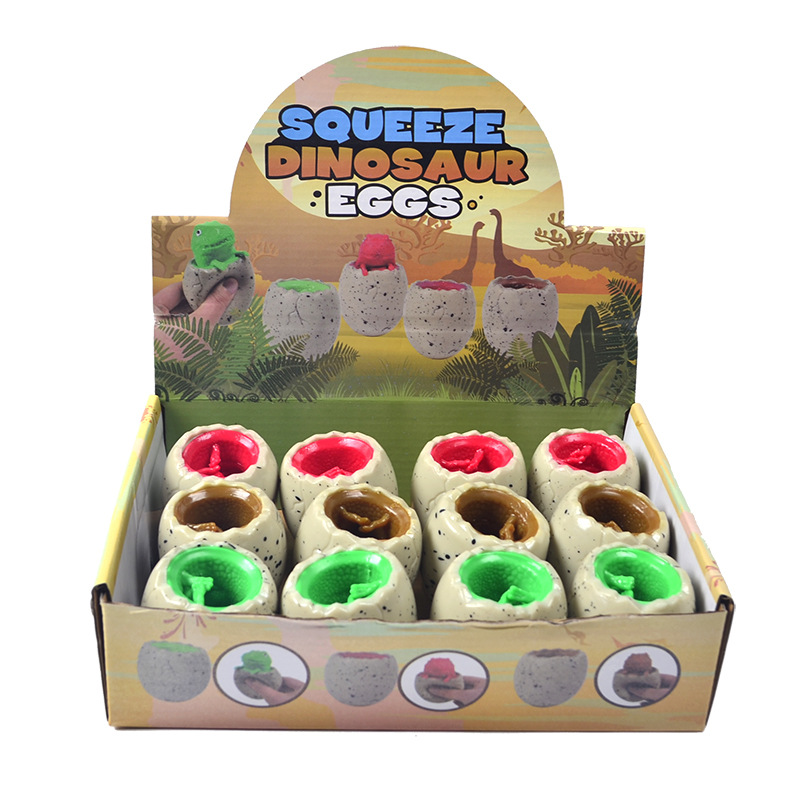 Novelty Cute Vent Dinosaur Cup Squeeze Whole Person Toy Dinosaur Squeeze Cup Toy Vent Ball Slow Rebound Decompression