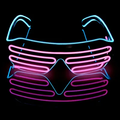 Novelty LED Rave Glasses Novelty LED Rave Glasses