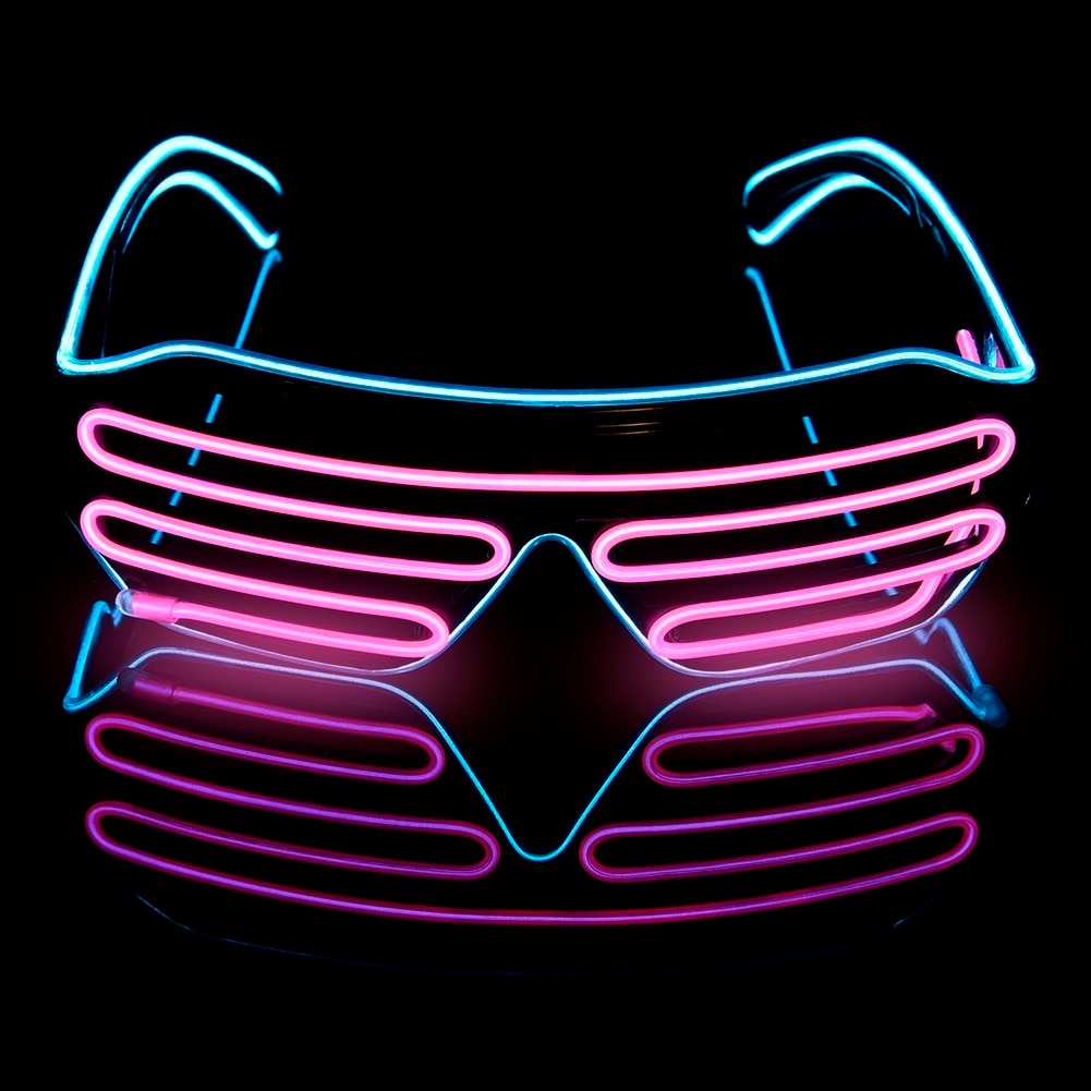Novelty LED Rave Glasses Novelty LED Rave Glasses