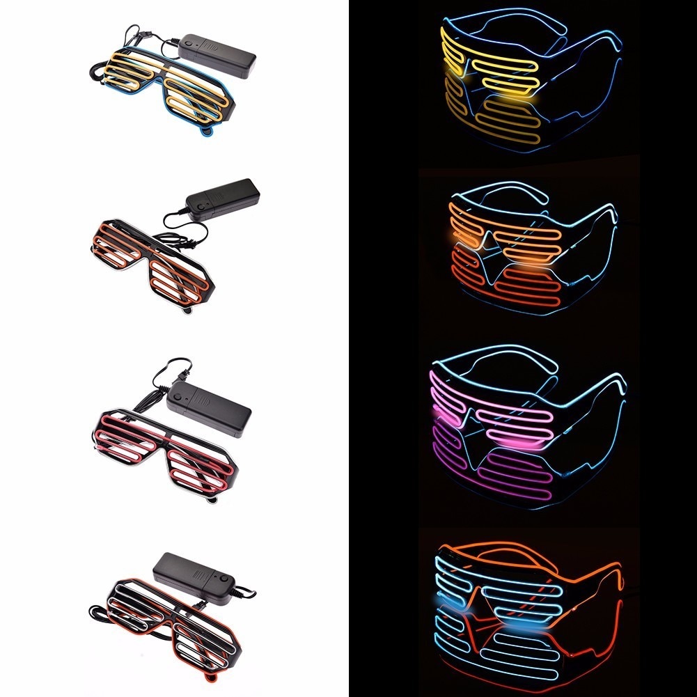 Novelty LED Rave Glasses Novelty LED Rave Glasses