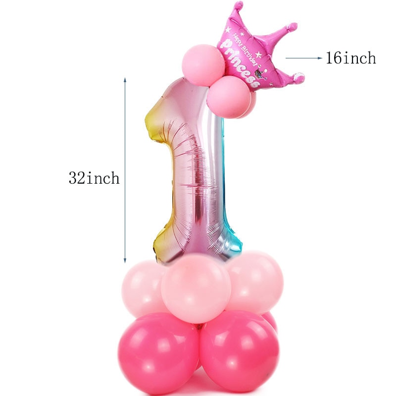 Number Balloons Party Decoration Number Balloons Party Decoration