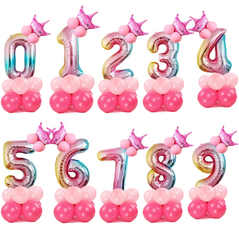 Number Balloons Party Decoration Number Balloons Party Decoration