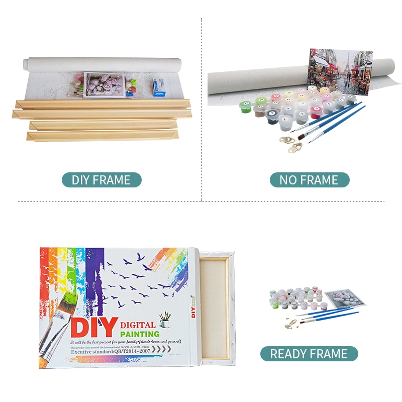Number Painting Kit Acrylic Art Set Number Painting Kit Acrylic Art Set