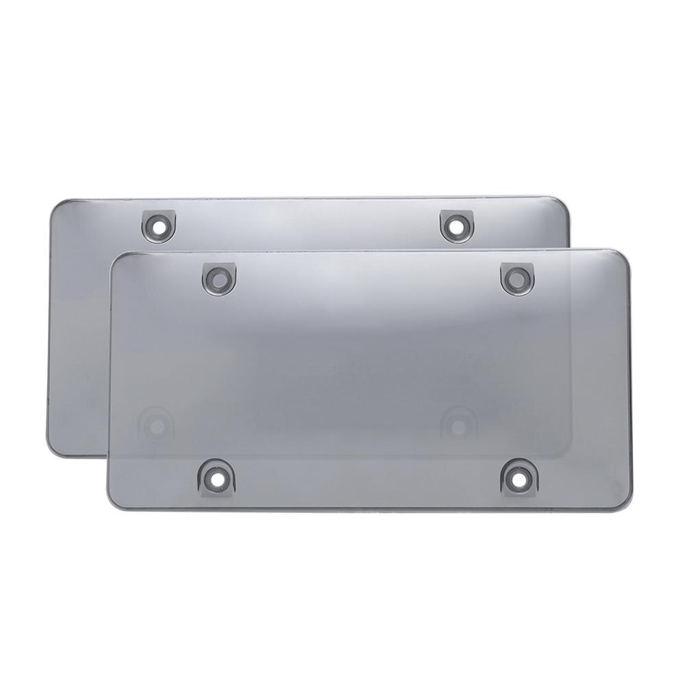 Number Plate Cover 2PC Plastic Set Number Plate Cover 2PC Plastic Set