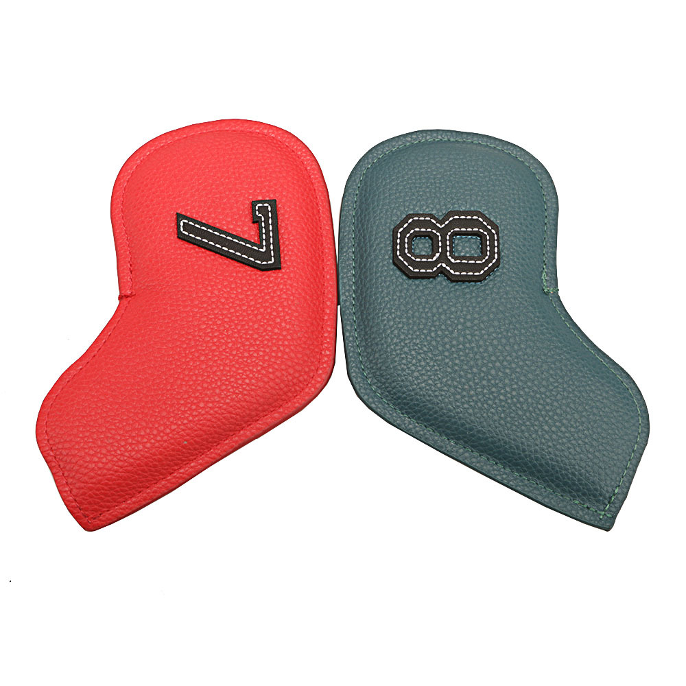 Numbered Leather Golf Club Covers (10 pcs)