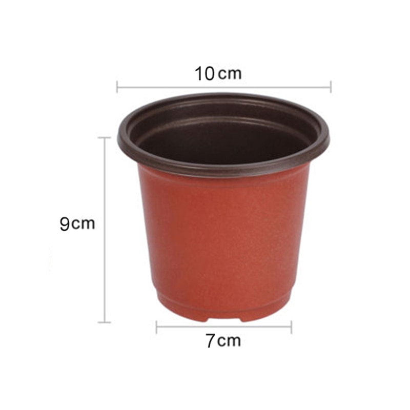 Nursery Pots 100PC Plant Containers Nursery Pots 100PC Plant Containers
