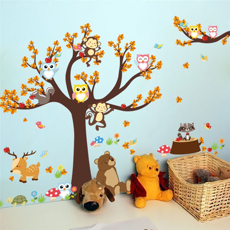 Nursery Wall Stickers Kids Room Decor