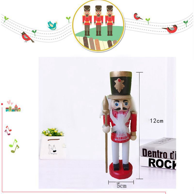 Nutcracker Christmas Tree Ornaments (6 pcs)