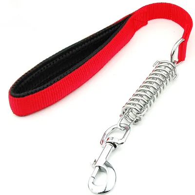 Nylon Rope Dog Leash with Spring Nylon Rope Dog Leash with Spring
