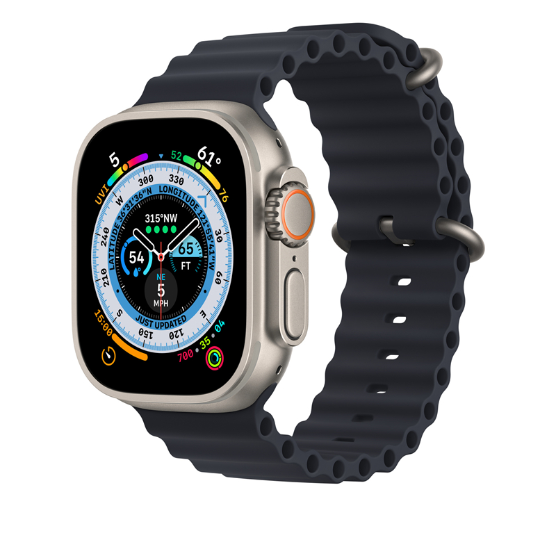 Ocean strap For Apple watch band 49mm 45mm 44mm 40mm 41mm 42mm 38mm silicone correa bracelet iWatch Ultra series 8 7 6