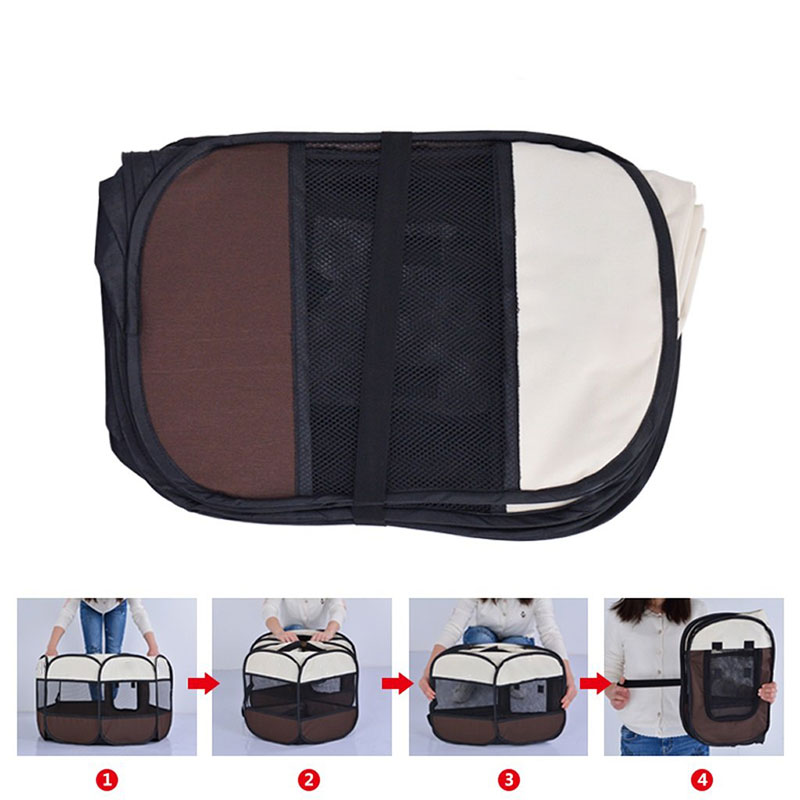 Octagon Portable Pet Playpen Octagon Portable Pet Playpen