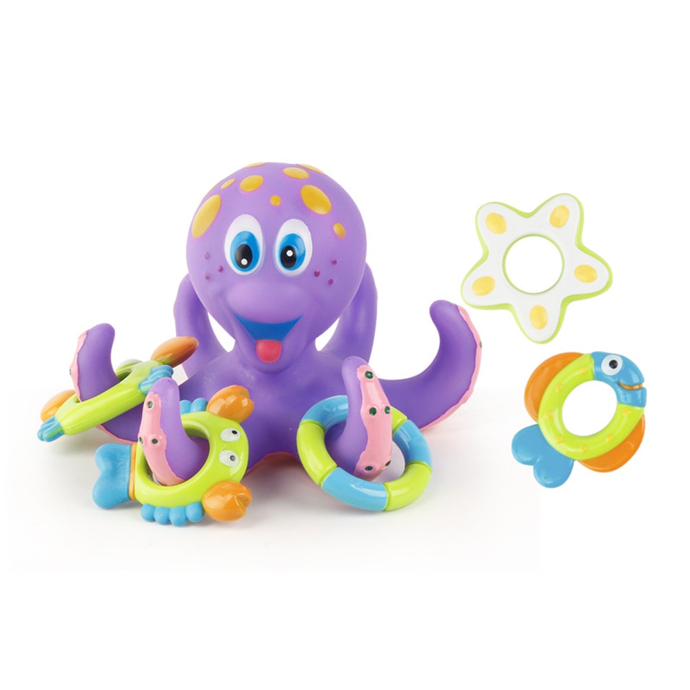 Octopus Bath Toy Shower Play Set