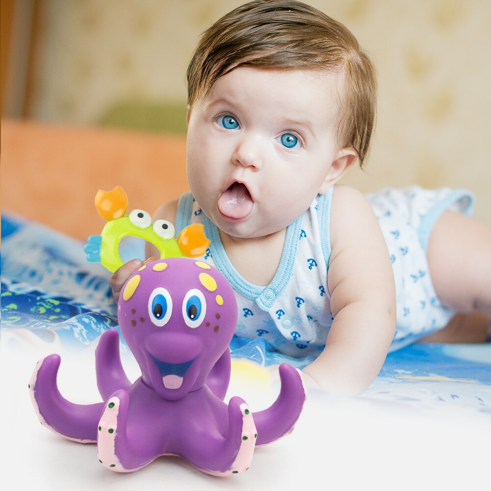 Octopus Bath Toy Shower Play Set