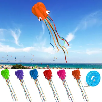 Octopus Kite Kids Outdoor Toy