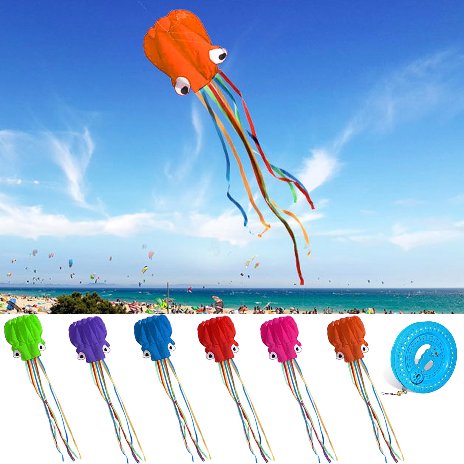 Octopus Kite Kids Outdoor Toy