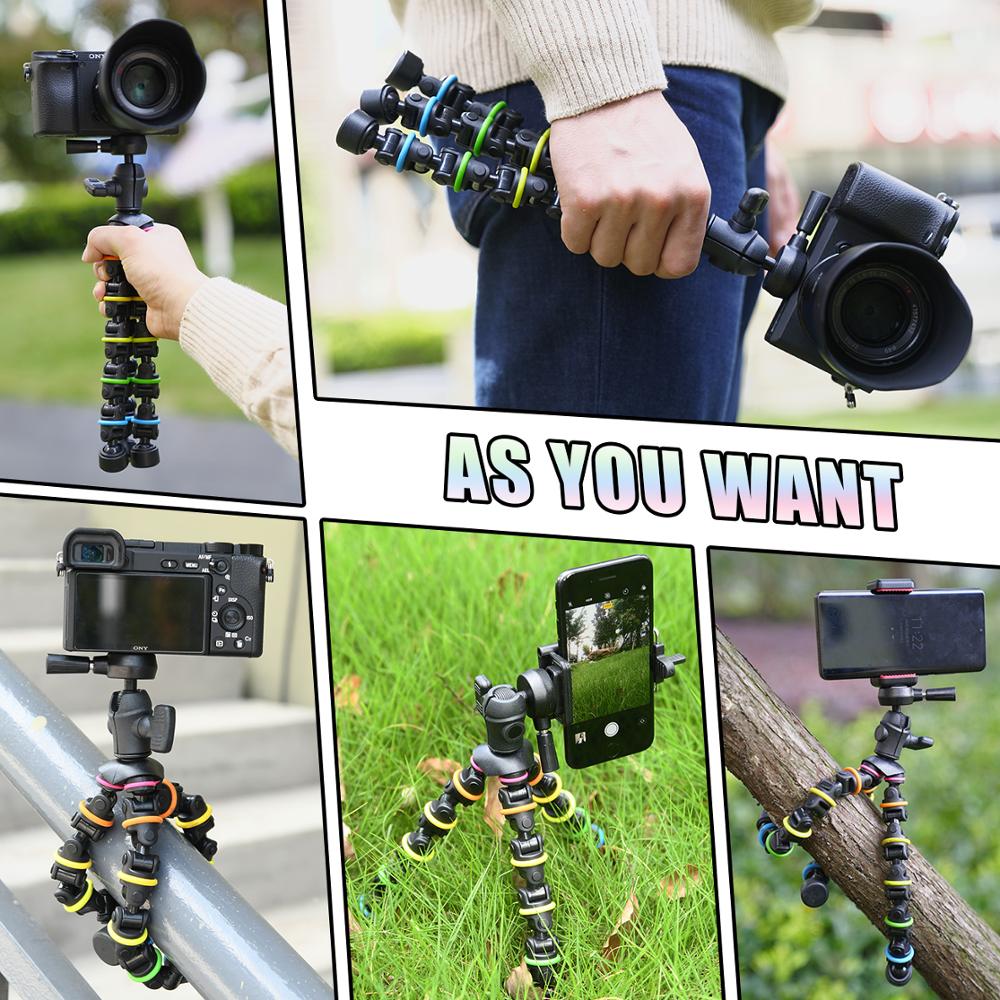 Octopus Tripod for Phone Flexible Stand Octopus Tripod for Phone Flexible Stand