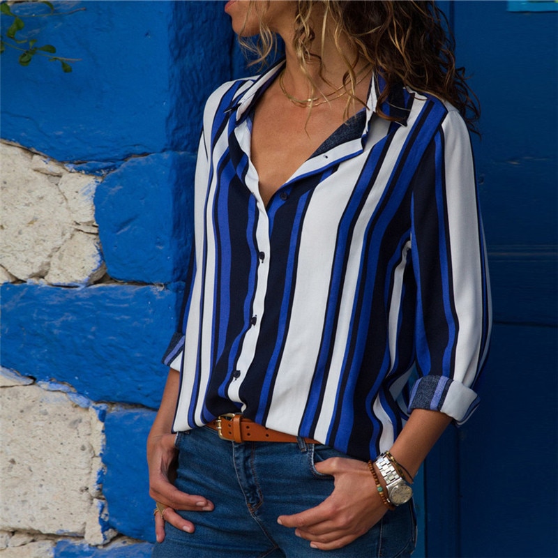 Office Dress Women's Turndown Collar
