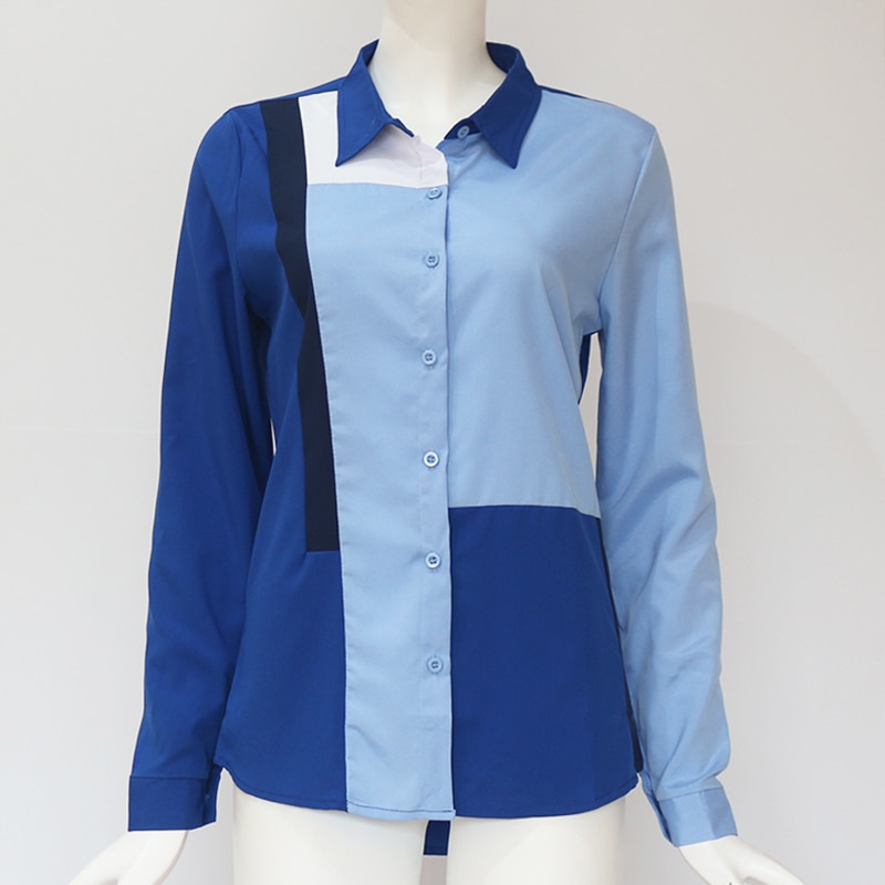 Office Dress Women's Turndown Collar