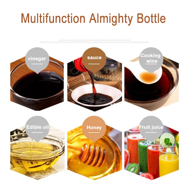 Oil and Vinegar Bottle Container Oil and Vinegar Bottle Container