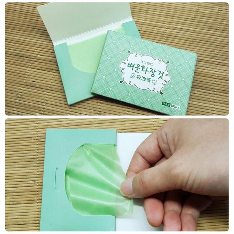 Oil Blotting Paper Green Tea (100 sheets)