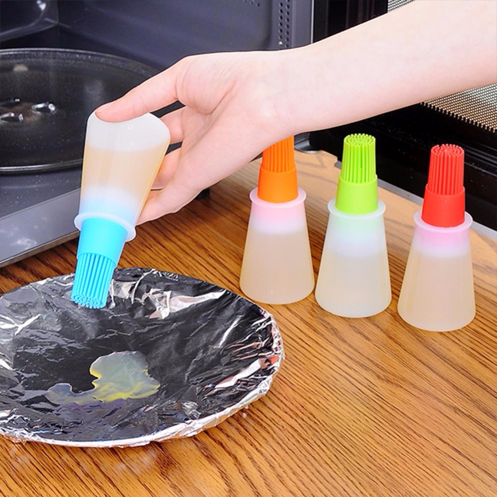 Oil Bottle Brush Basting Tool