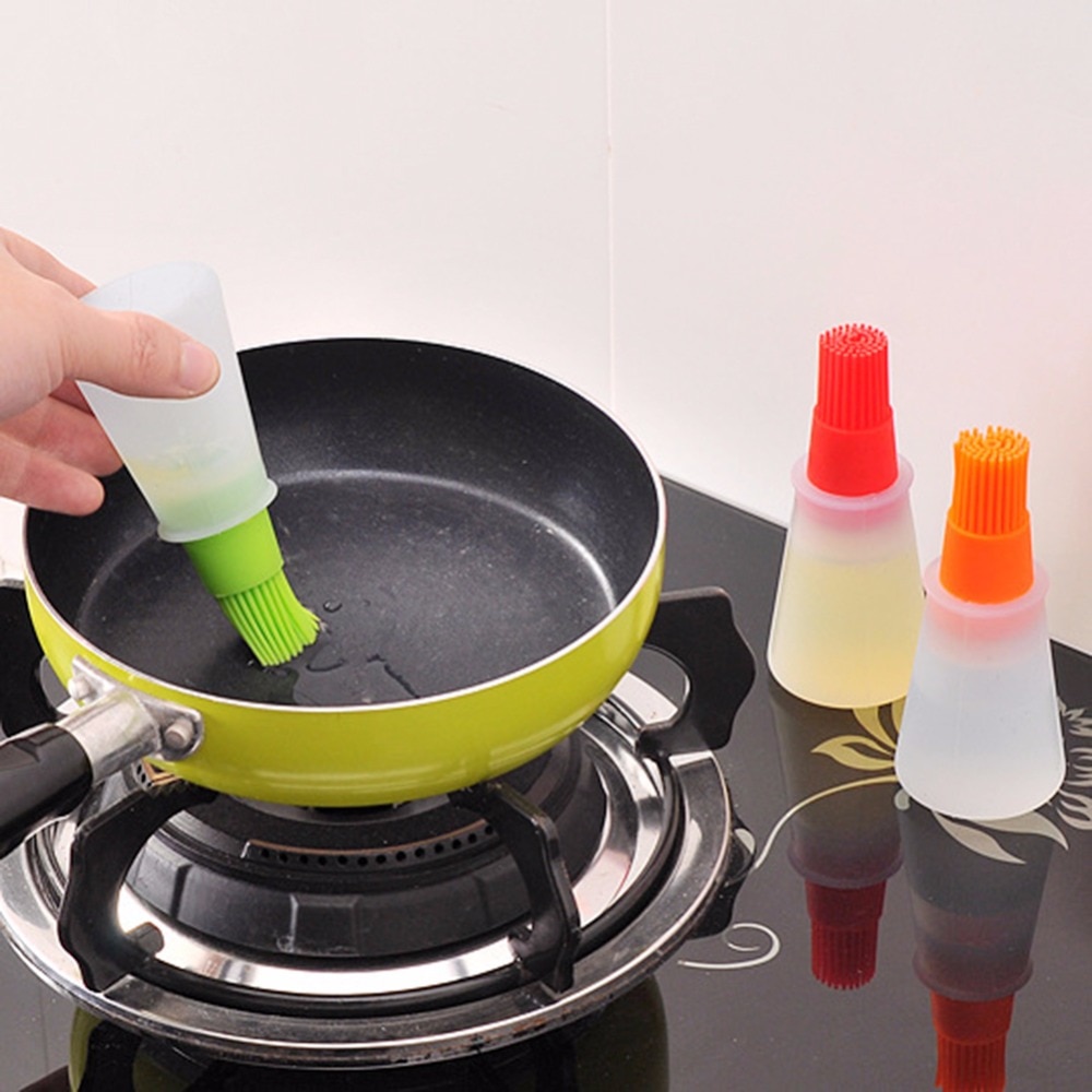 Oil Bottle Brush Basting Tool