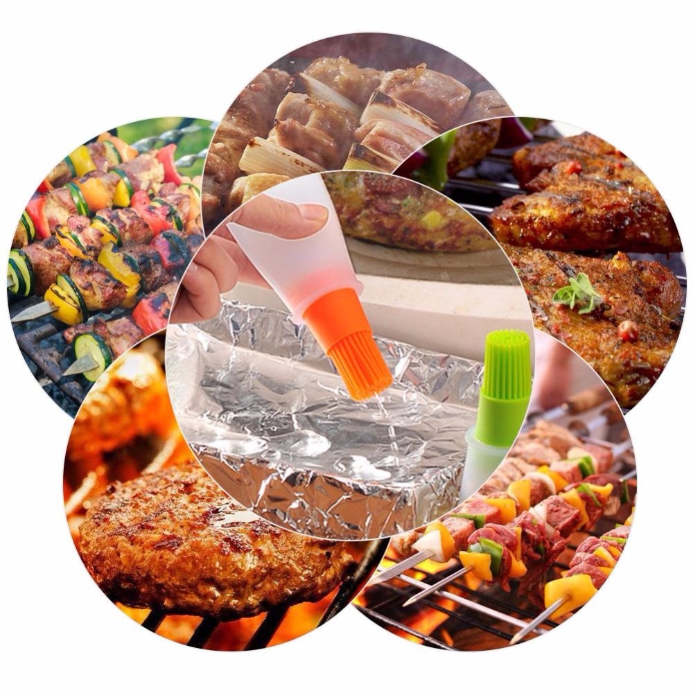 Oil Bottle Brush Basting Tool