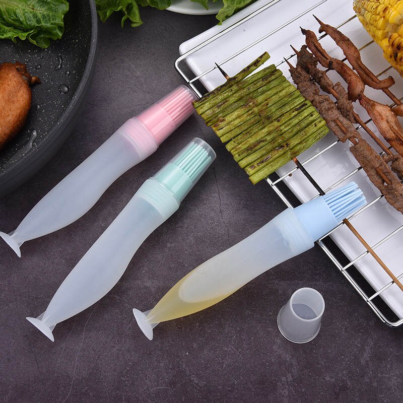 Oil Bottle with Brush Baking Accessory