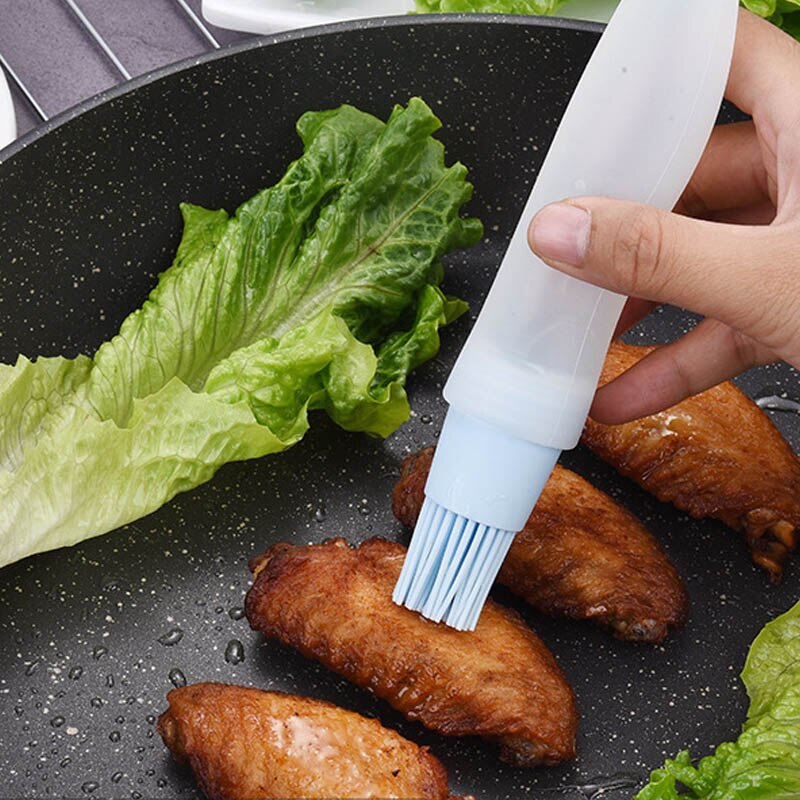 Oil Bottle with Brush Baking Accessory