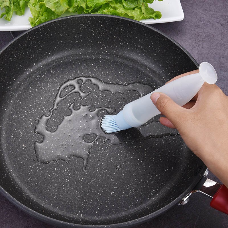 Oil Bottle with Brush Baking Accessory