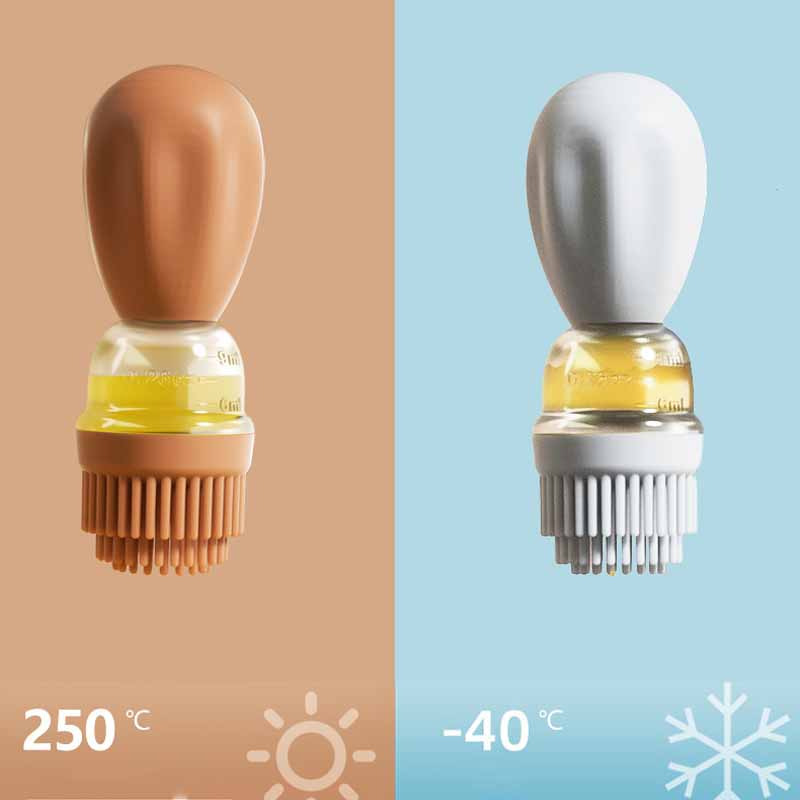 Oil Dispenser Bottle with Silicone Brush