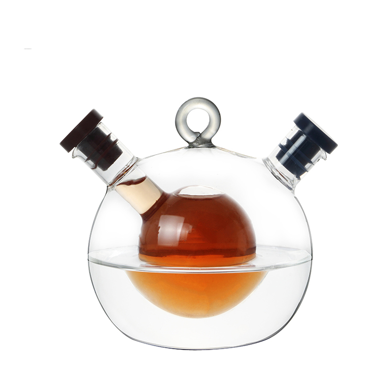 Oil Dispenser Dual Container Bottle
