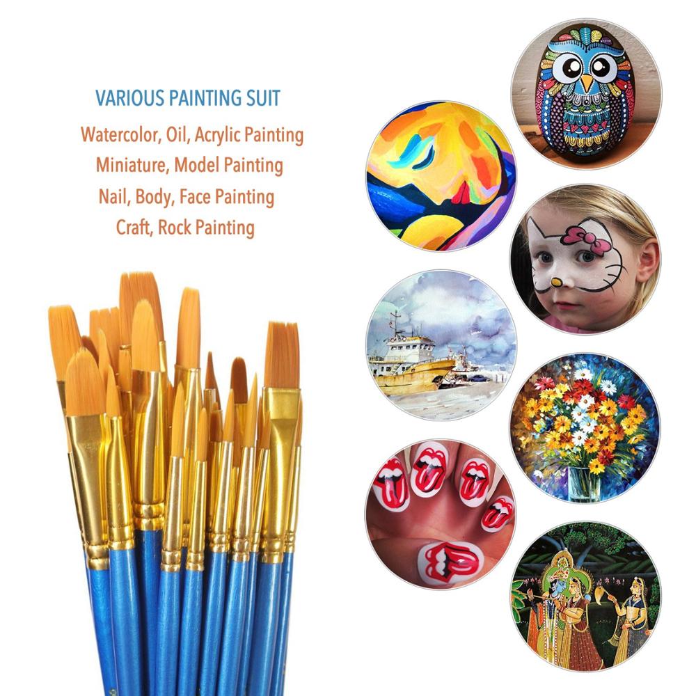Oil Paint Brushes Synthetic (50 pcs) Oil Paint Brushes Synthetic (50 pcs)